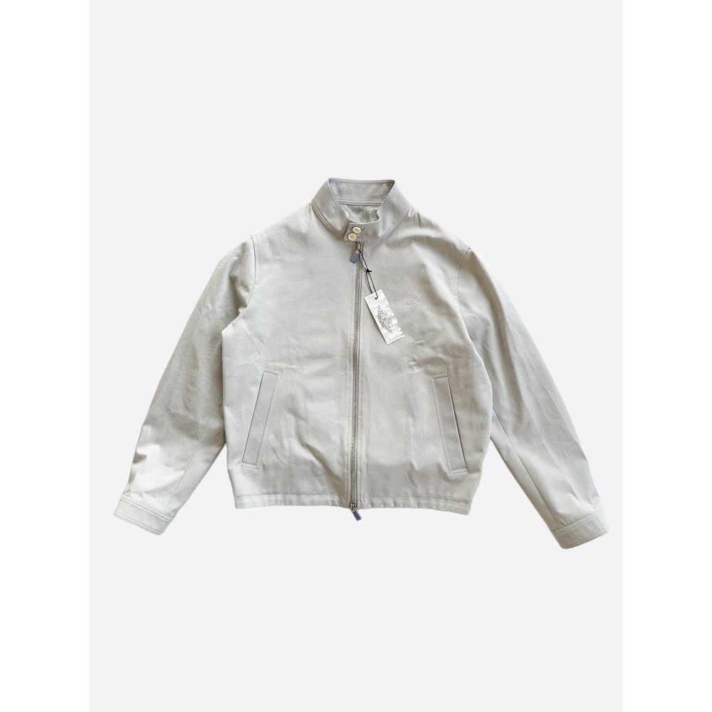 Dior Jordan Air Dior Grey Embroidered Jacket